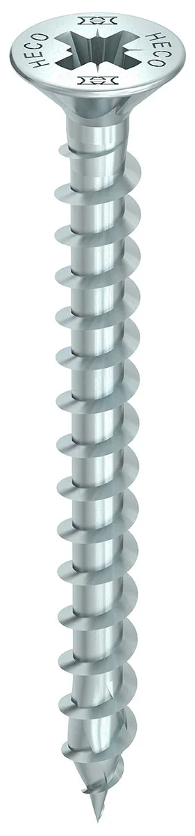 HECO-TOPIX-plus 3 x 20, Senkkopf, Pozi-Drive, PZD-1, variables Vollgewinde, A3K, 1000 Stück