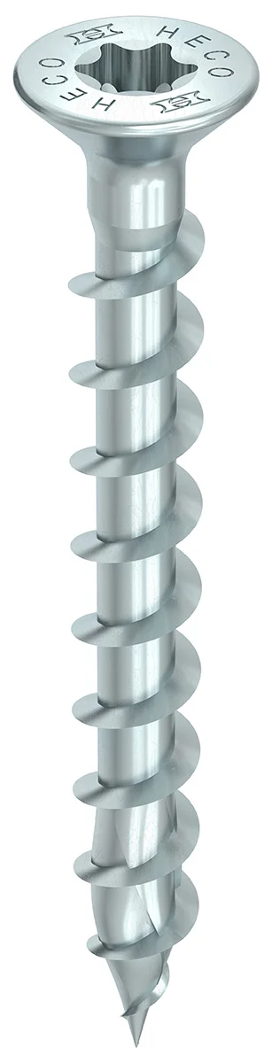 HECO-TOPIX-plus 4,5 x 40, Beschlagschraube, HECO-Drive, HD-20, Vollgewinde, A3K, 500 Stück