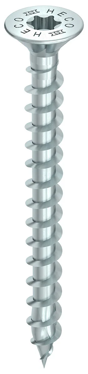 HECO-TOPIX-plus 4,5 x 70, Verlegeschraube, HECO-Drive, HD-20, variables Vollgewinde, A3K, 200 Stück