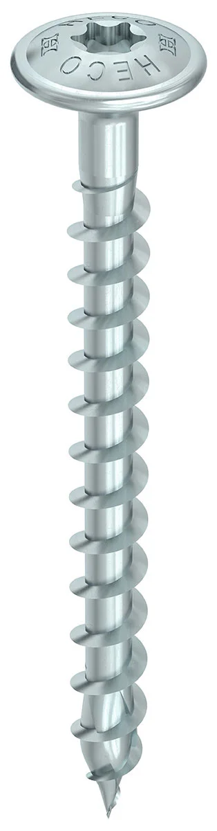 HECO-TOPIX-plus 4 x 25, Rückwandschraube, T-Drive, T-20, variables Vollgewinde, A3K, 500 Stück