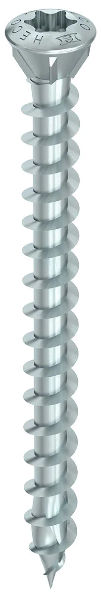 HECO-TOPIX-plus 4 x 50, Dielenschraube, Linsenkopf, T-Drive, T-15, variables Vollgewinde, A3K, 500 Stück