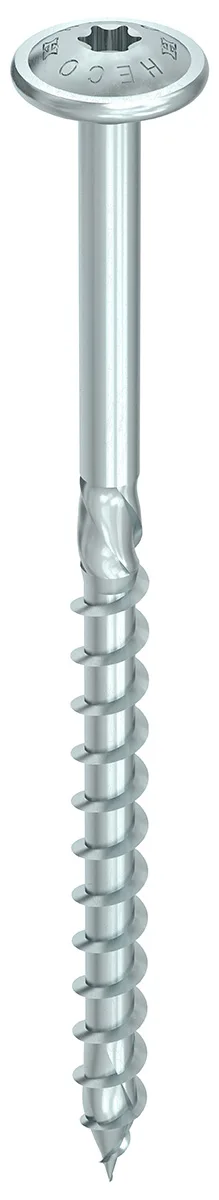 HECO-TOPIX-plus 6 x 200, Tellerkopf, T-Drive, T-25, Teilgewinde, A3K, 100 Stück