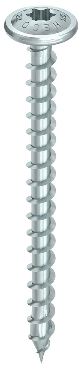 HECO-TOPIX-plus 6 x 40, Tellerkopf, T-Drive, T-30, variables Vollgewinde, A3K, 200 Stück