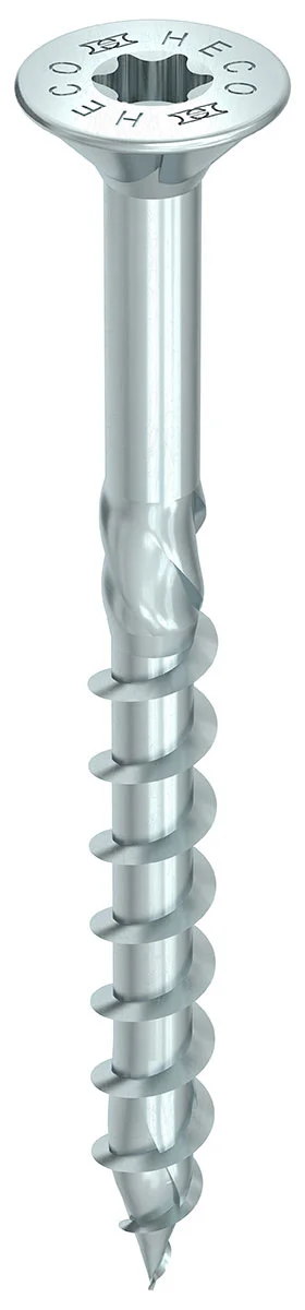 HECO-TOPIX-plus 8 x 500, Senkkopf, HECO-Drive, HD-40, Teilgewinde, A3K, 50 Stück