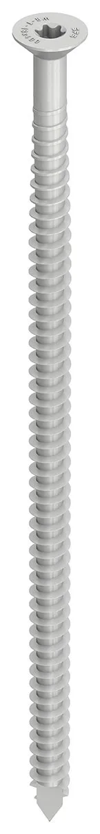 HECO-WR 13 x 400, Senkkopf, T-Drive, T-50, Vollgewinde, Durocoat, 25 Stück