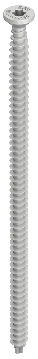 HECO-WR 9 x 350, Senkkopf, T-Drive, T-40, Vollgewinde, Durocoat, 50 Stück