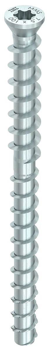 MULTI-MONTI-TimberConnect 7,5 x 100, Zylinderkopf, T-30, A2K, 50 Stück