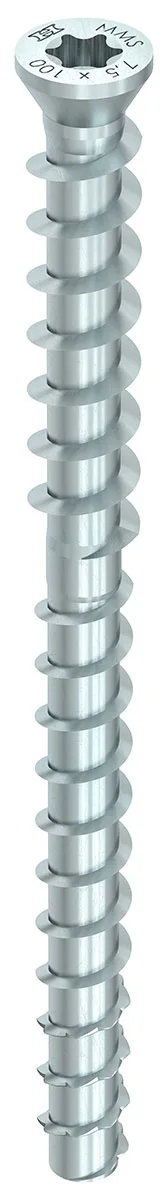 MULTI-MONTI-TimberConnect 7,5 x 100, Zylinderkopf, T-30, A2K, 50 Stück