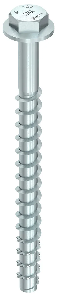 MULTI-MONTI-plus SS 6 x 40, Sechskantkopf, SW-8, A2K, 100 Stück