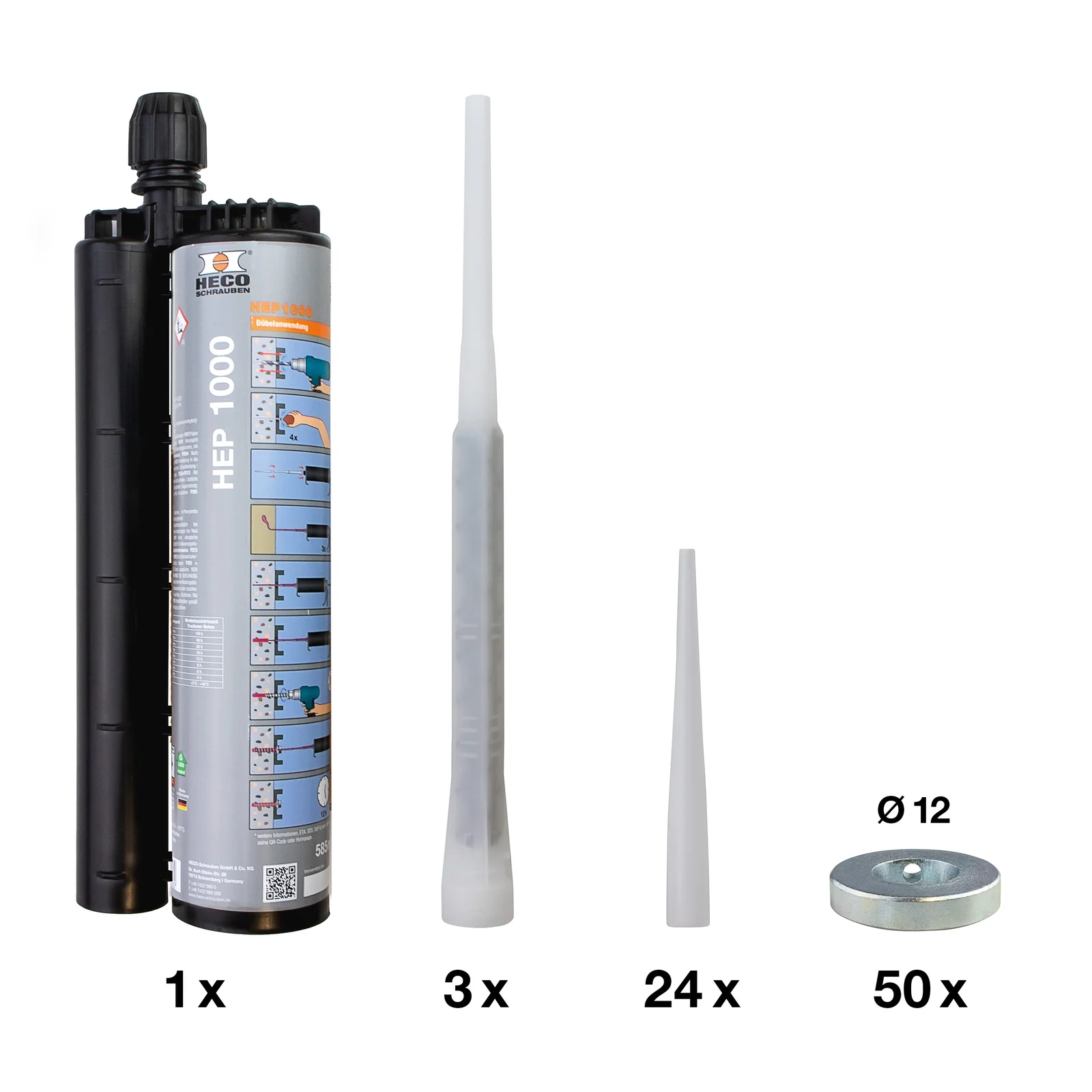 MULTI-MONTI-plus Seismik-Kit Ø 12 mm