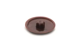 Zierkappen, T-15, Ø12mm, RAL9010, weiß, 500 St.