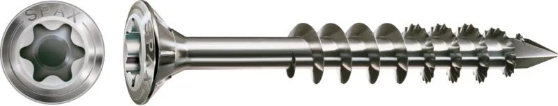 Fassadenschraube Edelstahl A2, 4.5mm, x 35 mm, 200 Stk. - Profi Box