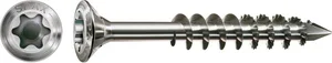 Fassadenschraube Edelstahl A2, 4.5mm, x 80 mm, 100 Stk. - Profi Box