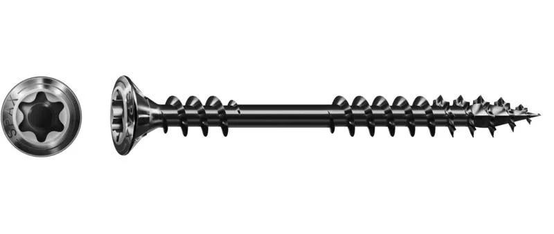 Fassadenschraube Edelstahl A2 BLAX, 4.5mm, x 43 mm, 200 Stk. - Profi Box