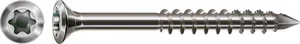Fassadenschraube Edelstahl A2, extra kleiner Kopf, 4mm, x 60 mm, 100 Stk. - Profi Kleinverpackung