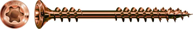 Fassadenschraube Edelstahl A2 Antik, 4.5mm, x 50 mm, 200 Stk. - Profi Box