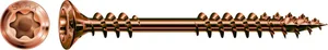 Fassadenschraube Edelstahl A2 Antik, 4.5mm, x 60 mm, 100 Stk. - Profi Box