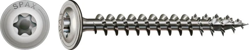 Holzbauschraube Edelstahl A2, Ø 8 mm, 8mm, x 60 mm, 50 Stk. - Profi Box