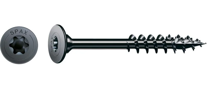 Korpusverbinderschraube schwarz BLAX, 4mm, x 34 mm, 200 Stk. - Profi Kleinverpackung