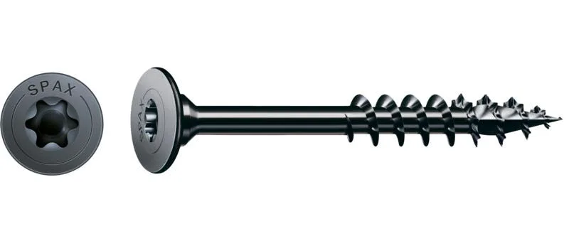 Korpusverbinderschraube schwarz BLAX, 4mm, x 30 mm, 200 Stk. - Profi Kleinverpackung