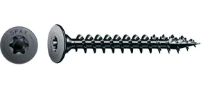 Rückwandschraube schwarz BLAX, 4mm, x 20 mm, 300 Stk. - Profi Kleinverpackung