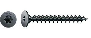 Rückwandschraube schwarz BLAX, 3mm, x 30 mm, 300 Stk. - Profi Kleinverpackung