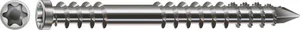 Terrassenschraube Edelstahl A4, 6mm, x 50 mm, 100 Stk. - Profi Kleinverpackung
