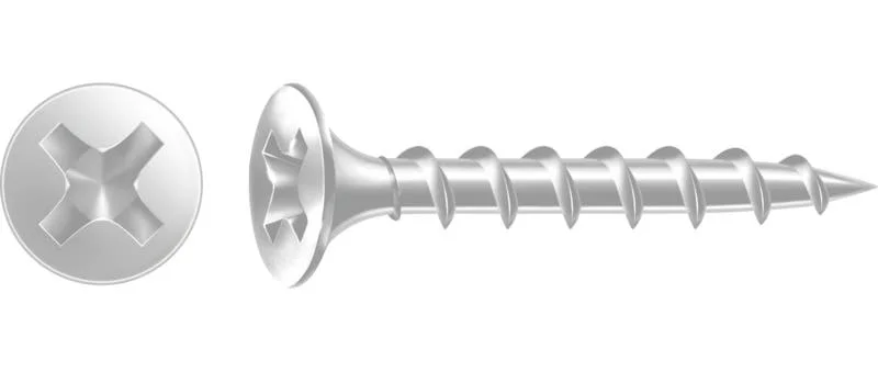 Trockenbauschraube GIX-B für Holz verzinkt, 3.9mm, x 30 mm, 250 Stk. - Profi Kleinverpackung