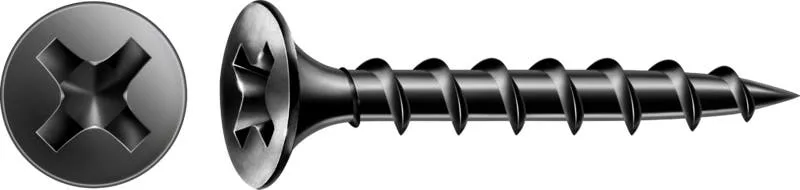Trockenbauschraube GIX-B für Holz, 3.9mm, x 25 mm, 1000 Stk. - Profi Box