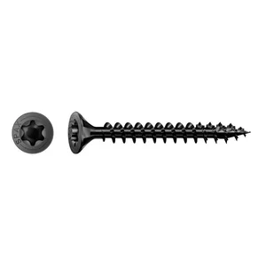 Universalschraube Schwarz BLAX, 3.5mm, x 30 mm, 200 Stk. - Profi Kleinverpackung