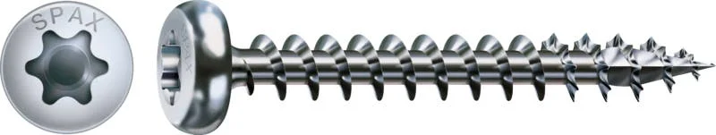 Universalschraube WIROX, 4mm, x 30 mm, 1000 Stk. - Profi Box