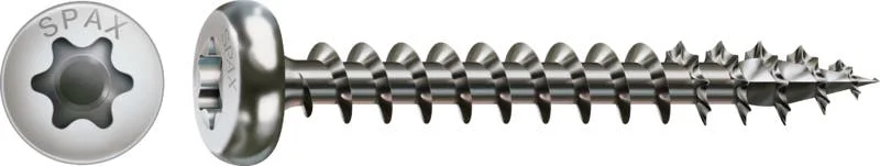 Universalschraube Edelstahl A2, 3.5mm, x 20 mm, 200 Stk. - Profi Kleinverpackung