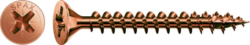 Universalschraube Brüniert, 4mm, x 50 mm, 500 Stk. - Profi Box