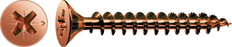 Universalschraube Brüniert, 2.5mm, x 25 mm, 1000 Stk. - Profi Box