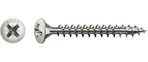 Universalschraube Vernickelt, 4mm, x 25 mm, 1000 Stk. - Profi Box