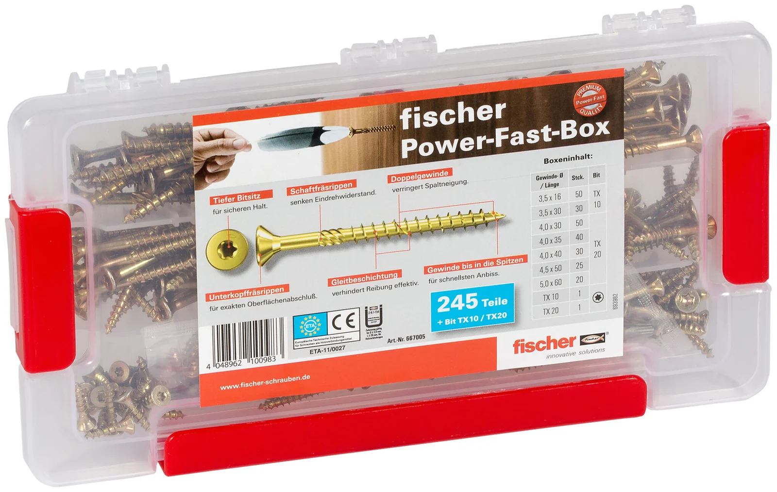 PowerFast FPF Sortimentsbox gvz (245)
