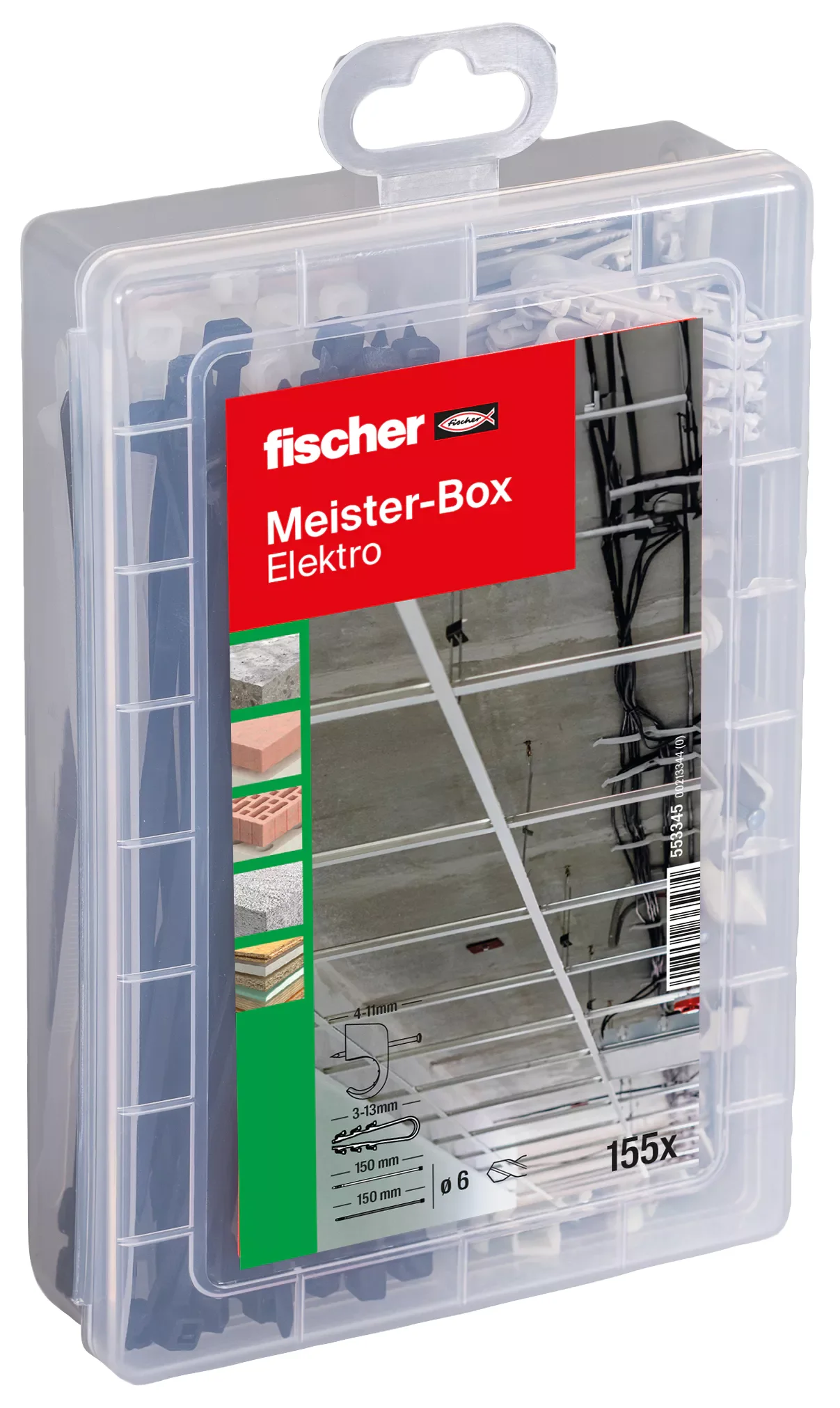 Meister-Box Elektro (155 Teile)