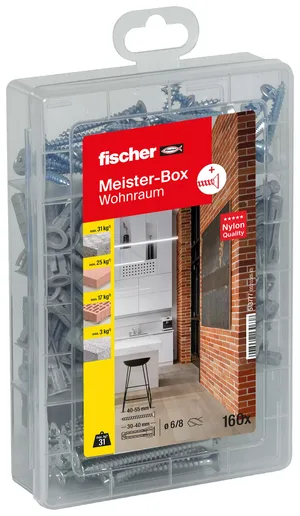 Meister-Box Wohnraum + Schrauben (160 Teile)
