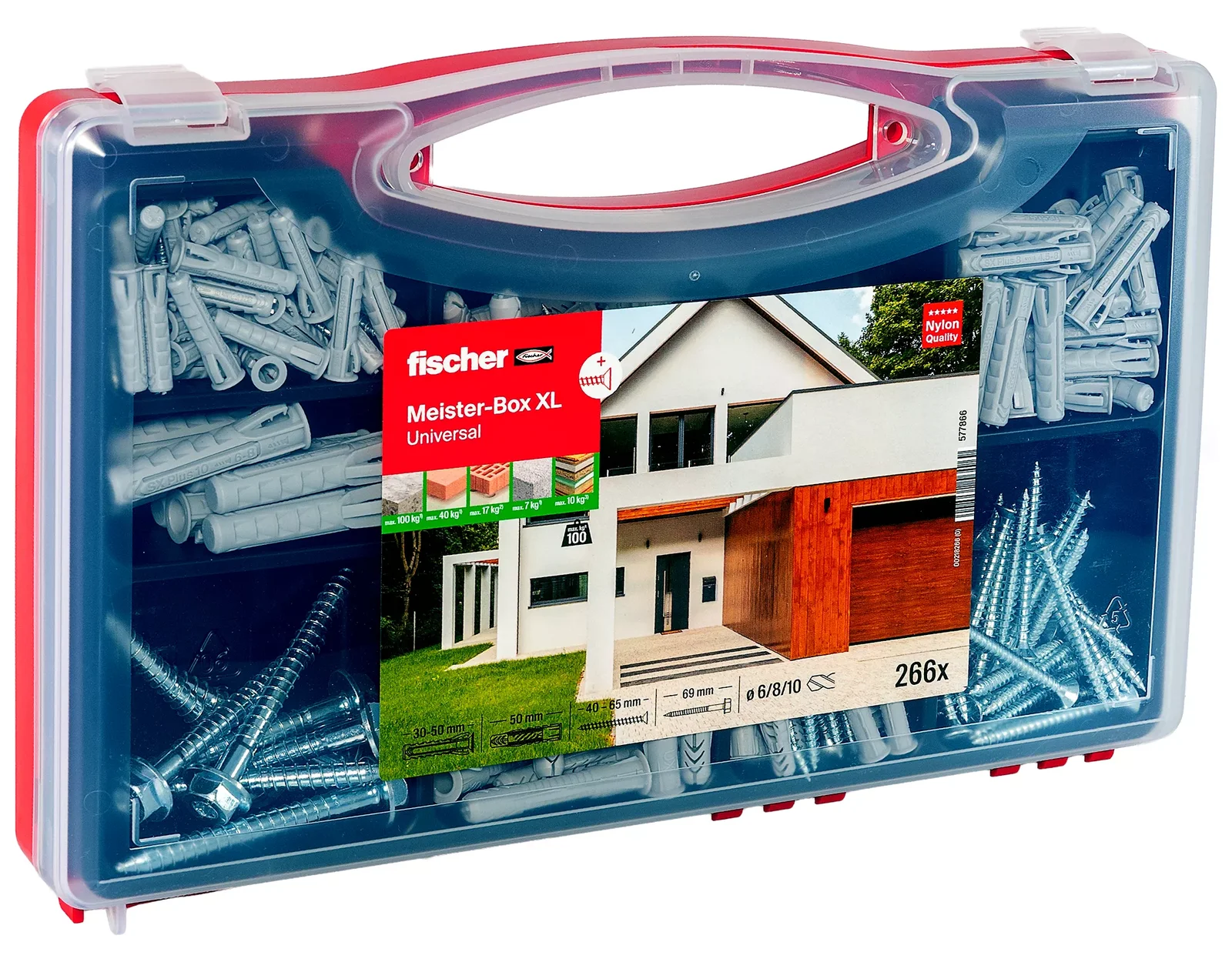 Meister-Box XL Universal + Schrauben (266 Teile)