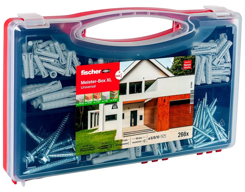 Meister-Box XL Universal + Schrauben (266 Teile)