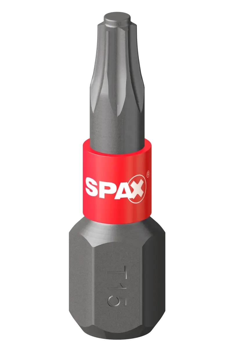 SPAX Bit T-STAR plus T 15, 6,4 x 25 mm, 5 Stück