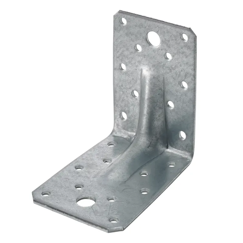 SPAX Winkelverbinder mit Rippe 100 x 100 x 90 x 3,0 mm - 50ST - SXABR100