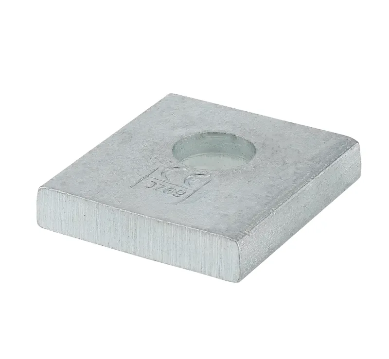 SPAX Druckplatte für Zuganker HT 50 x 56 x 10 mm - R 18 mm - 10ST - SXBP5018