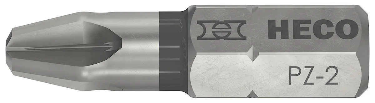 Bits, Pozi-Drive, PZD-2, schwarz, 10 St.