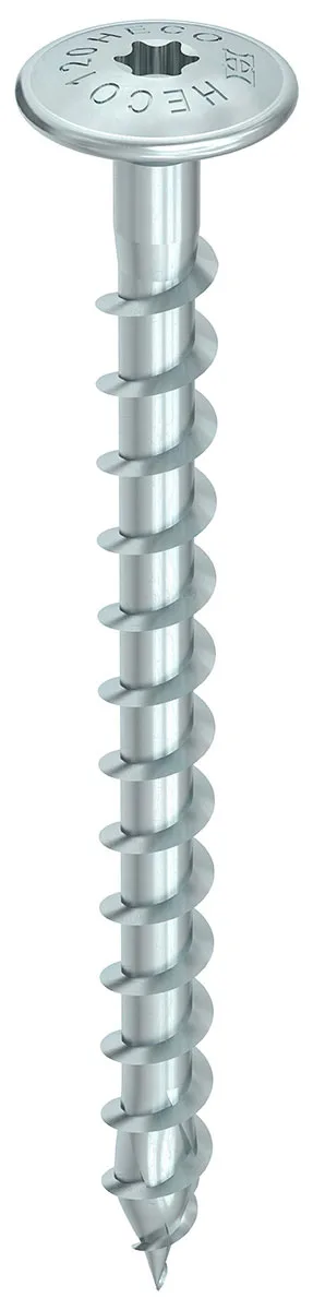 HECO-TOPIX-plus 10 x 120, Verbinderschraube, T-Drive, T-40, Vollgewinde, A3K, 50 Stück