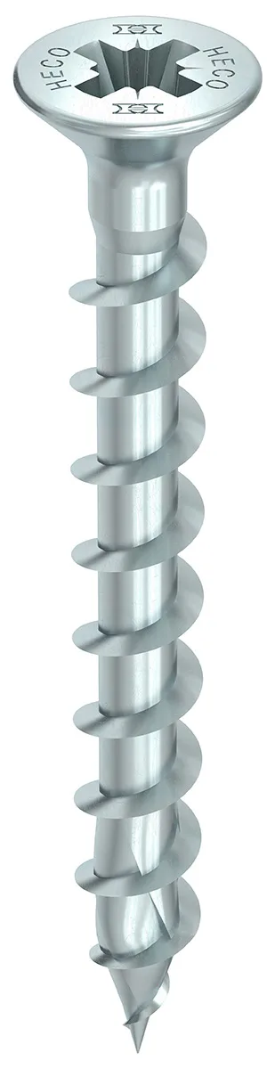 HECO-TOPIX-plus 4,5 x 40, Beschlagschraube, Pozi-Drive, PZD-2, Vollgewinde, A3K, 500 Stück