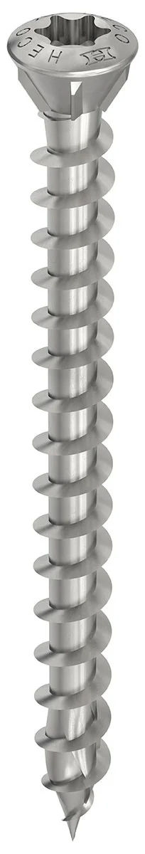 HECO-TOPIX-plus A2 4 x 40, Dielenschraube, Linsenkopf, T-Drive, T-15, variables Vollgewinde, 200 Stück