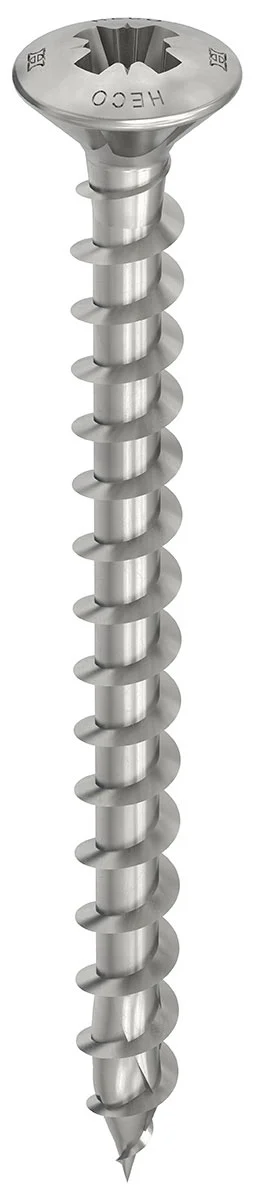 HECO-TOPIX-plus A2 4 x 40, Linsenkopf, Pozi-Drive, PZD-2, variables Vollgewinde, 200 Stück