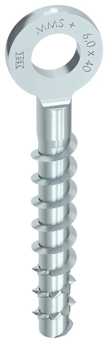 MULTI-MONTI-plus R 6 x 40, Ringanker, A2K, 200 Stück