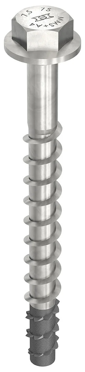 MULTI-MONTI-plus SS A4 10 x 85, Sechskantkopf, SW-13, blank, 25 Stück